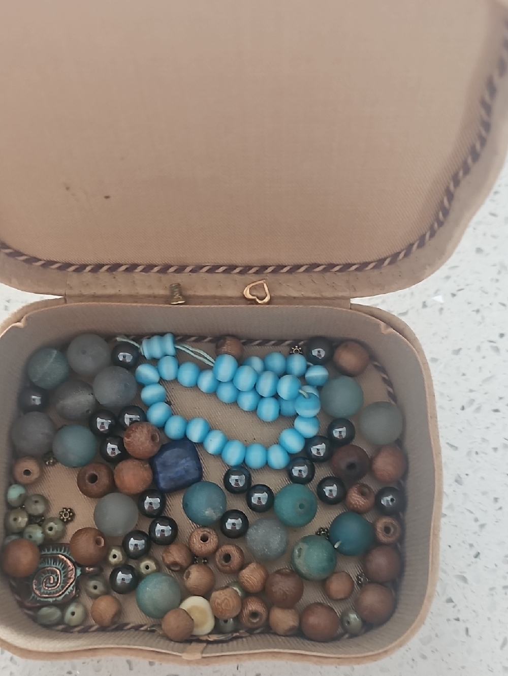 Jewelry Crafters Dream Semi Precious  Beads,Brass and Rhinestones